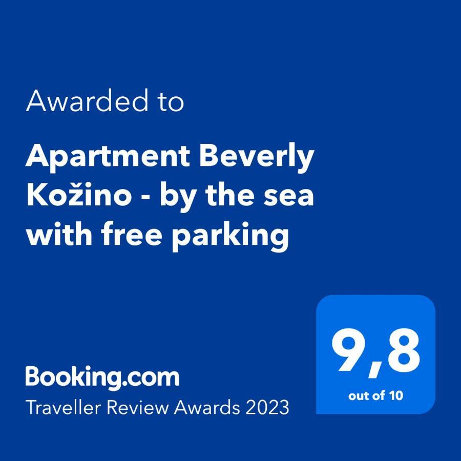 Apartment Beverly Kozino - By The Sea With Free Parking Exterior foto
